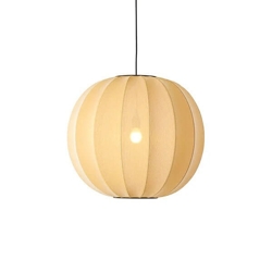 Knit-Wit Ø60 runde Pendelleuchte, sunrise