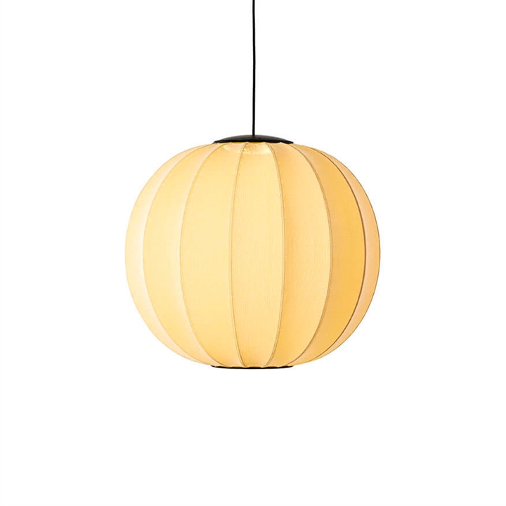 Knit-Wit Ø60 runde Pendelleuchte LED, sunrise