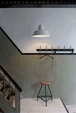 Workshop Pendelleuchte W2, matt weiß