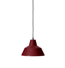Workshop Pendelleuchte W2, wine red