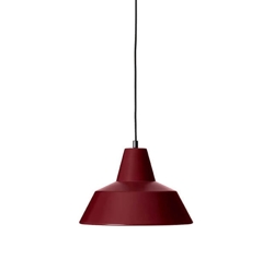 Workshop Pendelleuchte W3, wine red