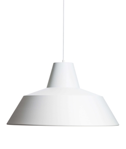 Workshop Pendelleuchte W5, mattweiß