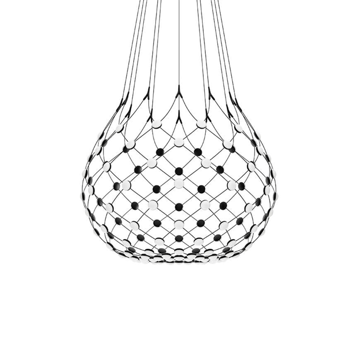 Mesh Pendelleuchte Ø100 / 4 m Kabel, schwarz