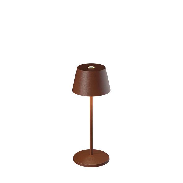 Modi Micro Tischlampe / Batterielampe, corten