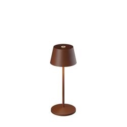 Modi Micro Tischlampe / Batterielampe, corten