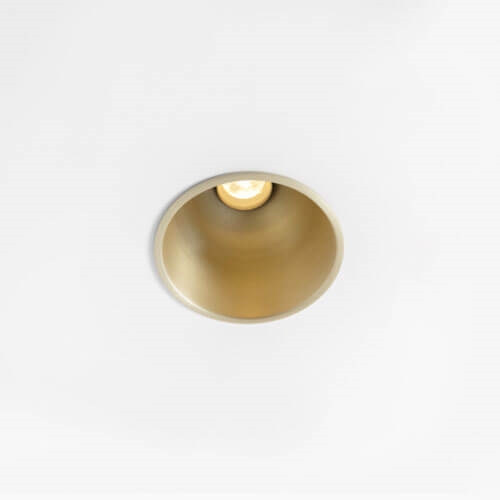 Thimble 74 1x Einbauspot IP55, eloxiert gebürstet pearl