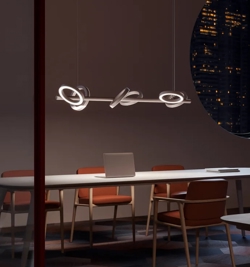 Pallana Light 6 Pendelleuchte, pebble