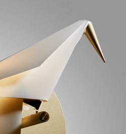 Perch Light Recessed Large Wandleuchte, dimmbar