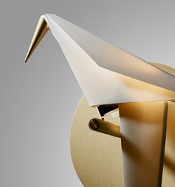 Perch Light Recessed Small Wandleuchte, dimmbar