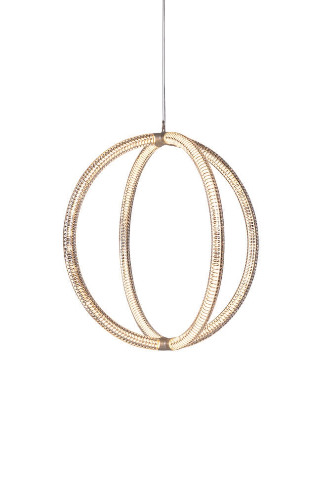 Luminora Light 63 Pendelleuchte, klar/pearl