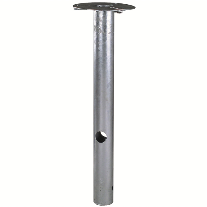 Sockel für Gartenlampe, verzinkter Stahl