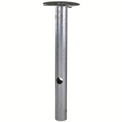 Sockel für Gartenlampe, verzinkter Stahl