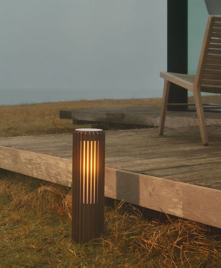 Aludra 45 Gartenlampe, seaside metallisch braun