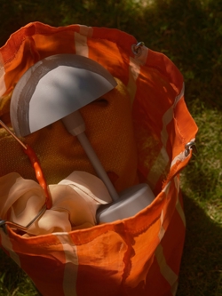 Ellen To-Go Akku-/Tischlampe, grau