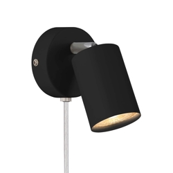 Explore Wandleuchte, schwarz