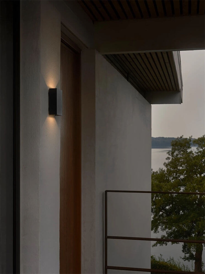 Fold 10 Außenwandleuchte LED, seaside schwarz