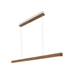 Ilgas Pendelleuchte, dunkelbraun