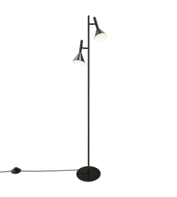 Kelvis Stehleuchte, schwarz