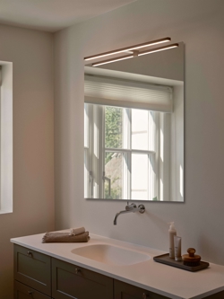 Marlee 80 Wand-/Spiegelleuchte, schwarz