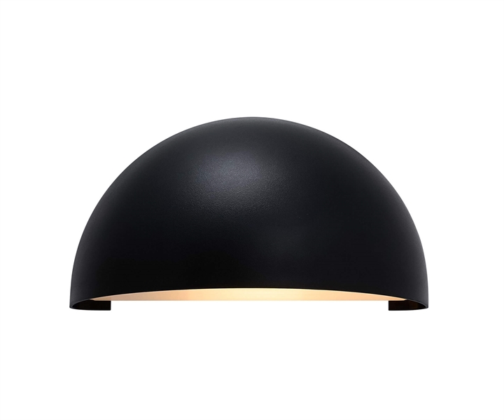 Scorpius Maxi Außenwandleuchte, schwarzer Kunststoff