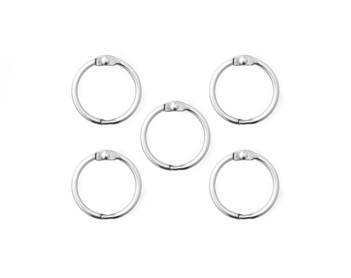 Reb Lampen Fixierringe (5 Stk.), Edelstahl