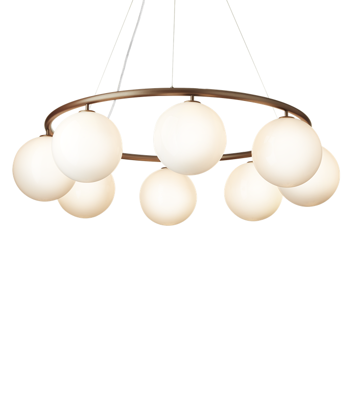 Miira Circular 8, opal/dunkel Bronze