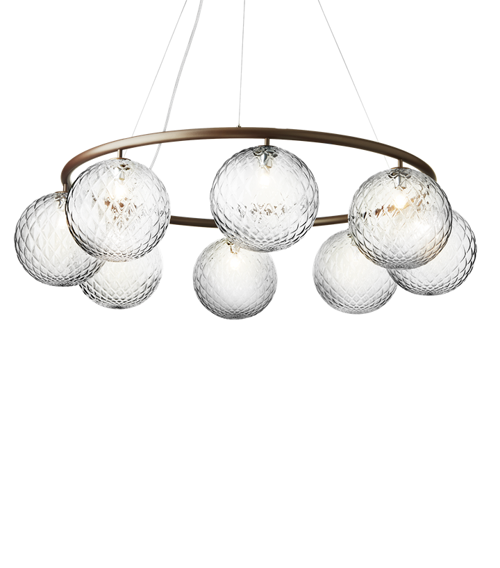 Miira Circular 8, optic/dunkel Bronze