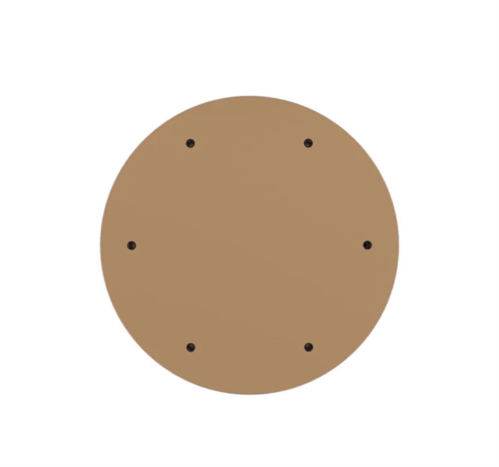 Nuura Baldachin für 6 Pendelleuchten, Nordic Gold