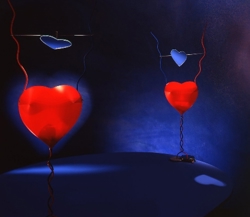 Ingo Maurer One From The Heart Tischlampe