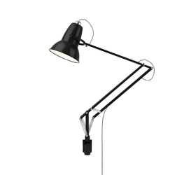 Original 1227 Giant Wandlampe, glänzend schwarz
