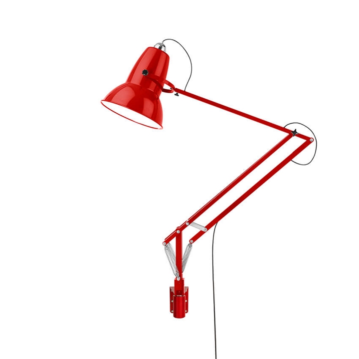 Original 1227 Giant Wandlampe, rot