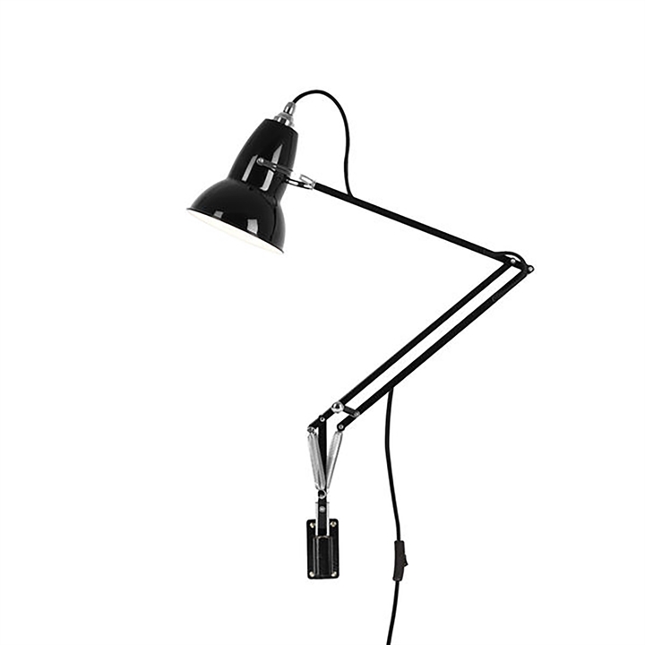 Original 1227 Wandlampe, schwarz