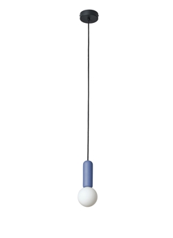 Decor Concrete Mic Pendelleuchte, blau