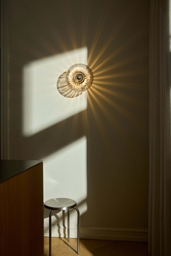 Decor Smoke Glass Wand-/Deckenleuchte