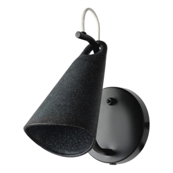 Decor Bell Wandleuchte, schwarz