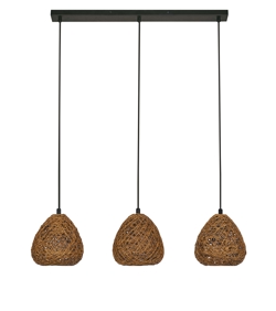 Decor Paper Drop Linear Pendelleuchte, beige