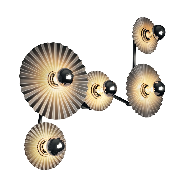 Decor Waist Wandleuchte, schwarz