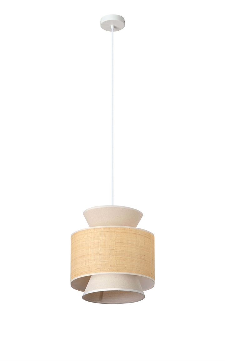 Decor Wrap Cone Pendelleuchte, beige