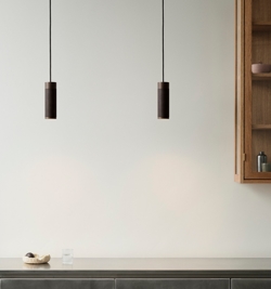 Thorup Copenhagen Patrone Pendelleuchte, brüniertes Messing, 200 mm