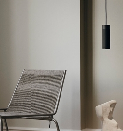 Thorup Copenhagen Patrone Pendelleuchte, schwarz-brüniertes Messing, 200 mm