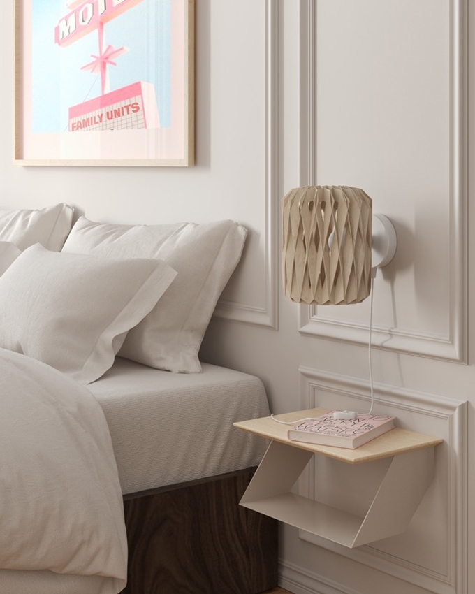 Signature 18 Wandleuchte, Birke