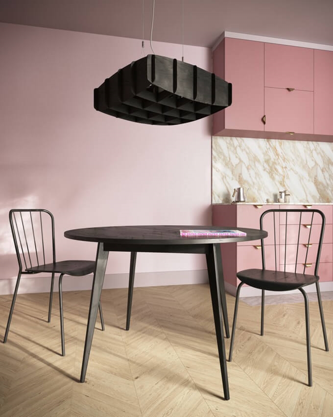 Ristikko 65 Pendelleuchte, schwarz