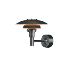 PH 3-2½ Außenwandleuchte, schwarz