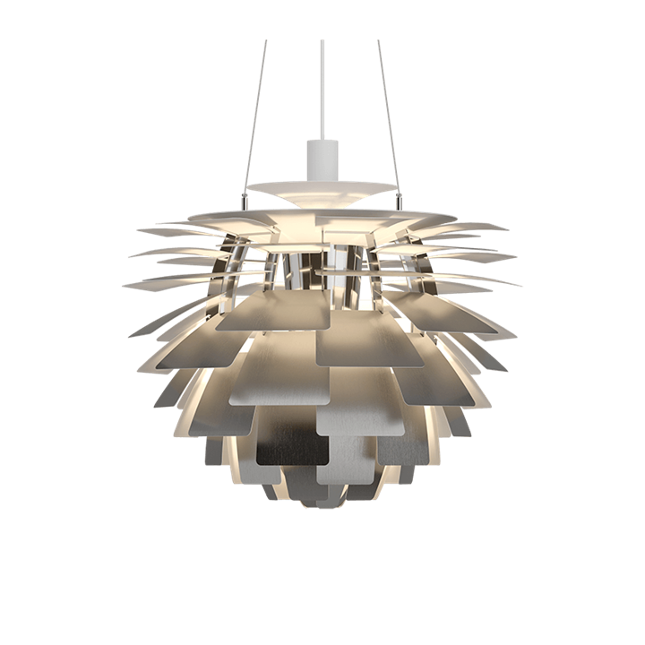 PH Artichoke Ø60 Pendelleuchte, Edelstahl