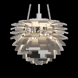 PH Artichoke Ø72 Pendelleuchte, Edelstahl