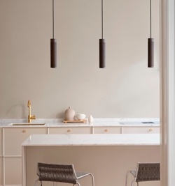 Thorup Copenhagen Patrone Pendelleuchte, brüniertes Messing, 300 mm