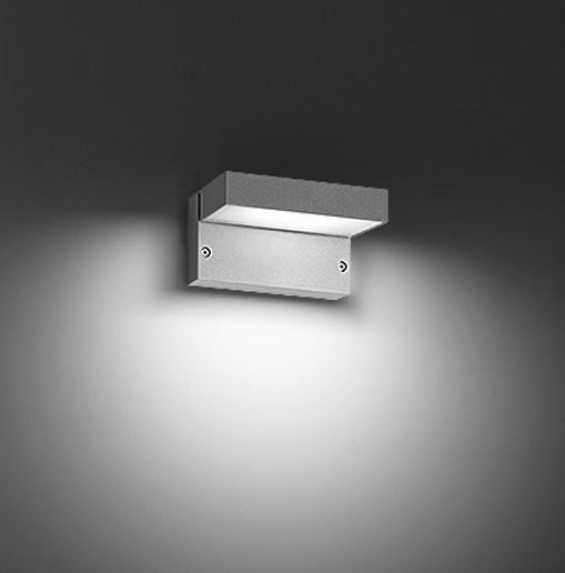 POLO+ 2 11, Innen-/Außenwandleuchte, grau