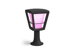 Philips Hue Econic WCA Outdoor-Pollerleuchte, schwarz