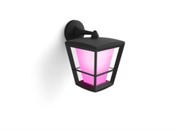 Philips Hue Econic WCA Outdoor-Wandleuchte (Top), schwarz