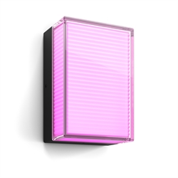 Philips Hue Semeru WCA Outdoor-Wandleuchte (rechteckig), schwarz